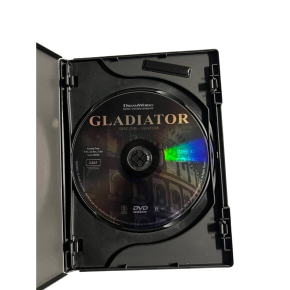 Gladiator 2000 DVD Signature Selection Russell Crowe Joaquin Phoenix Pre-Owned - Picture 4 of 5